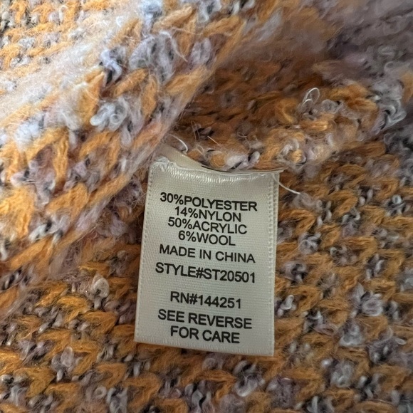 SINCERELY JULES WOMENS COLORFUL FLORAL OPEN CARDIGAN SIZE MEDIUM - Picture 8 of 12